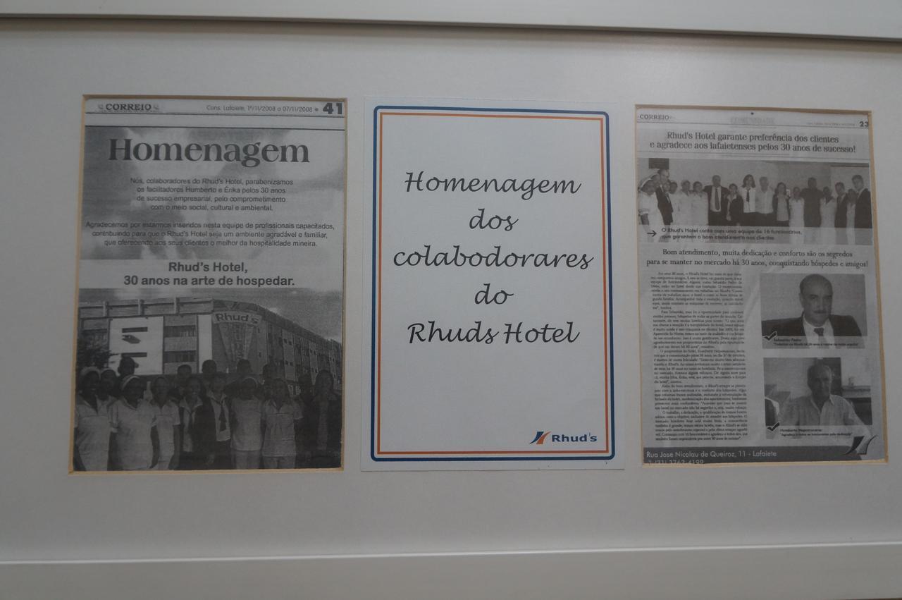 Rhud'S Hotel Conselheiro Lafaiete Zewnętrze zdjęcie